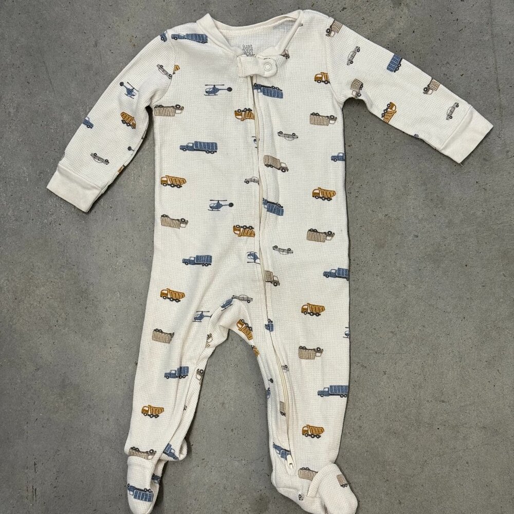 Just One You Carter’s Waffle Sleeper | Size 9M | Very Loved, Good Condition